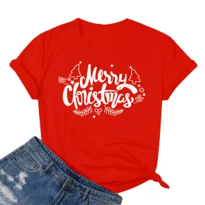 2022 Cotton Merry Christmas T-shirt