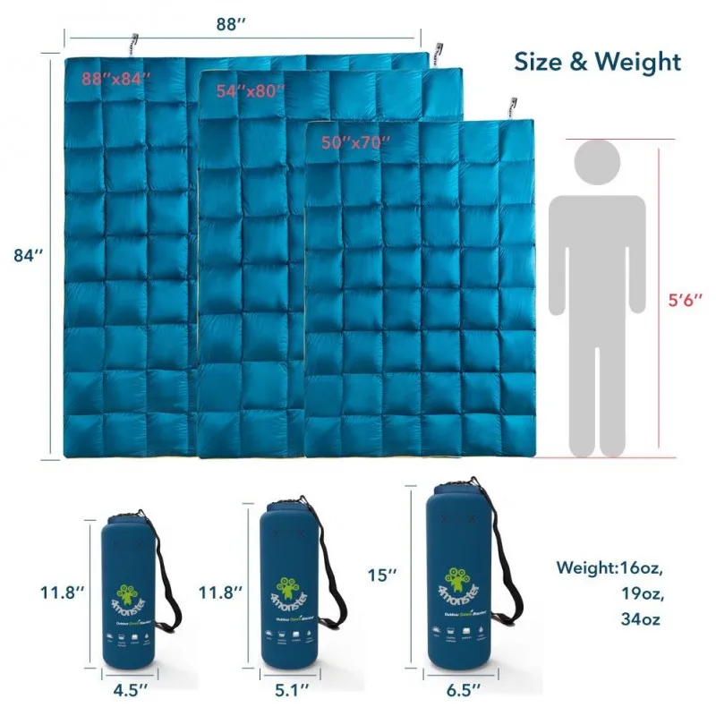 4 Monster - Trellis Fluffy Down Blanket (137x203) - (B-STOCK)