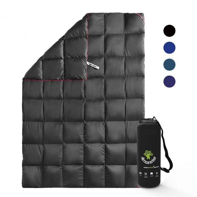 4 Monster - Trellis Fluffy Down Blanket (137x203) - (B-STOCK)