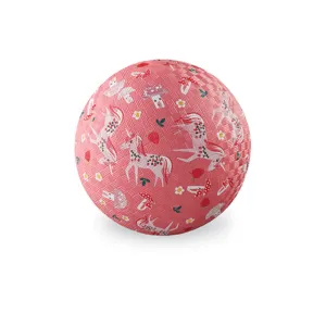5" Playground Ball - Unicorn Garden (Pink)