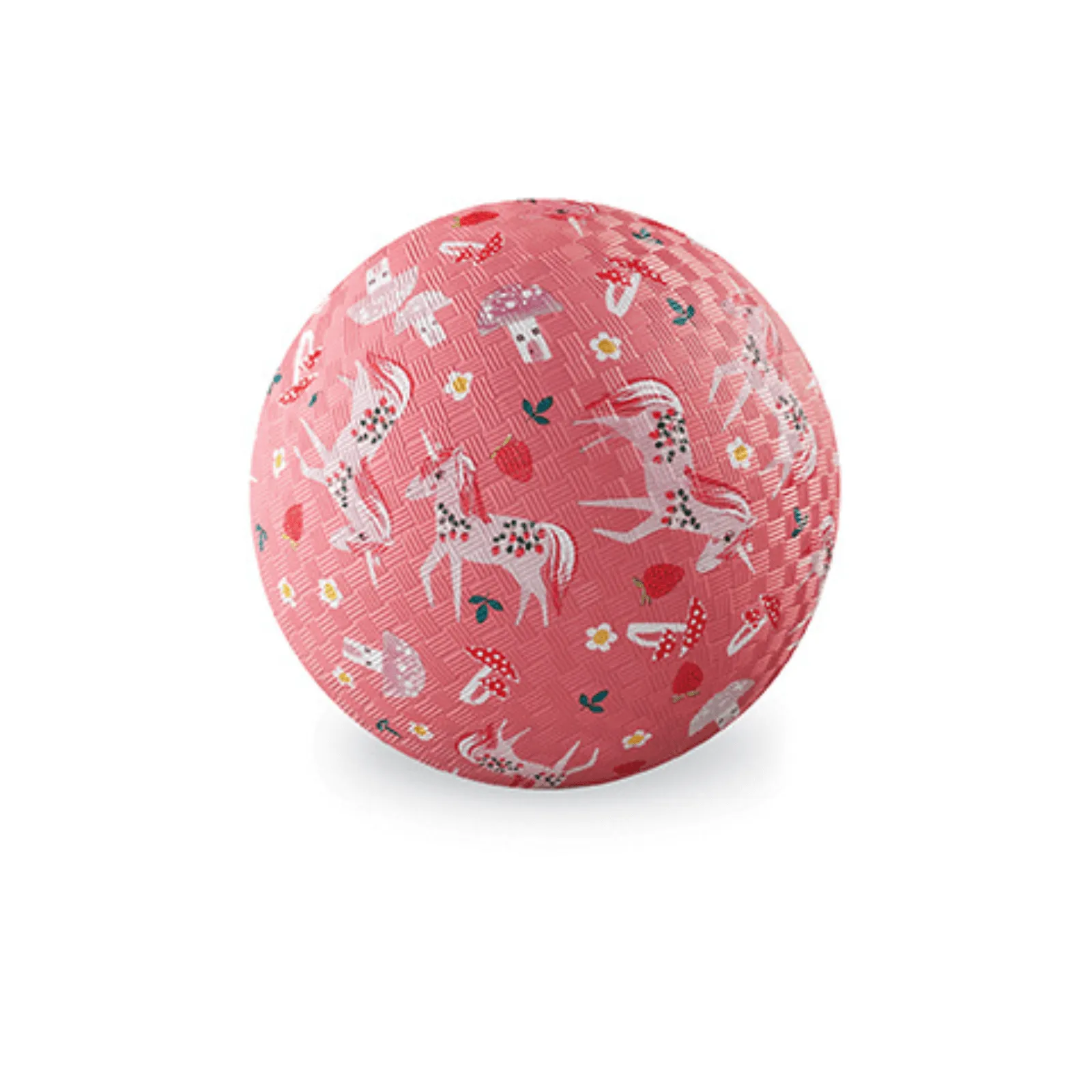 5" Playground Ball - Unicorn Garden (Pink)