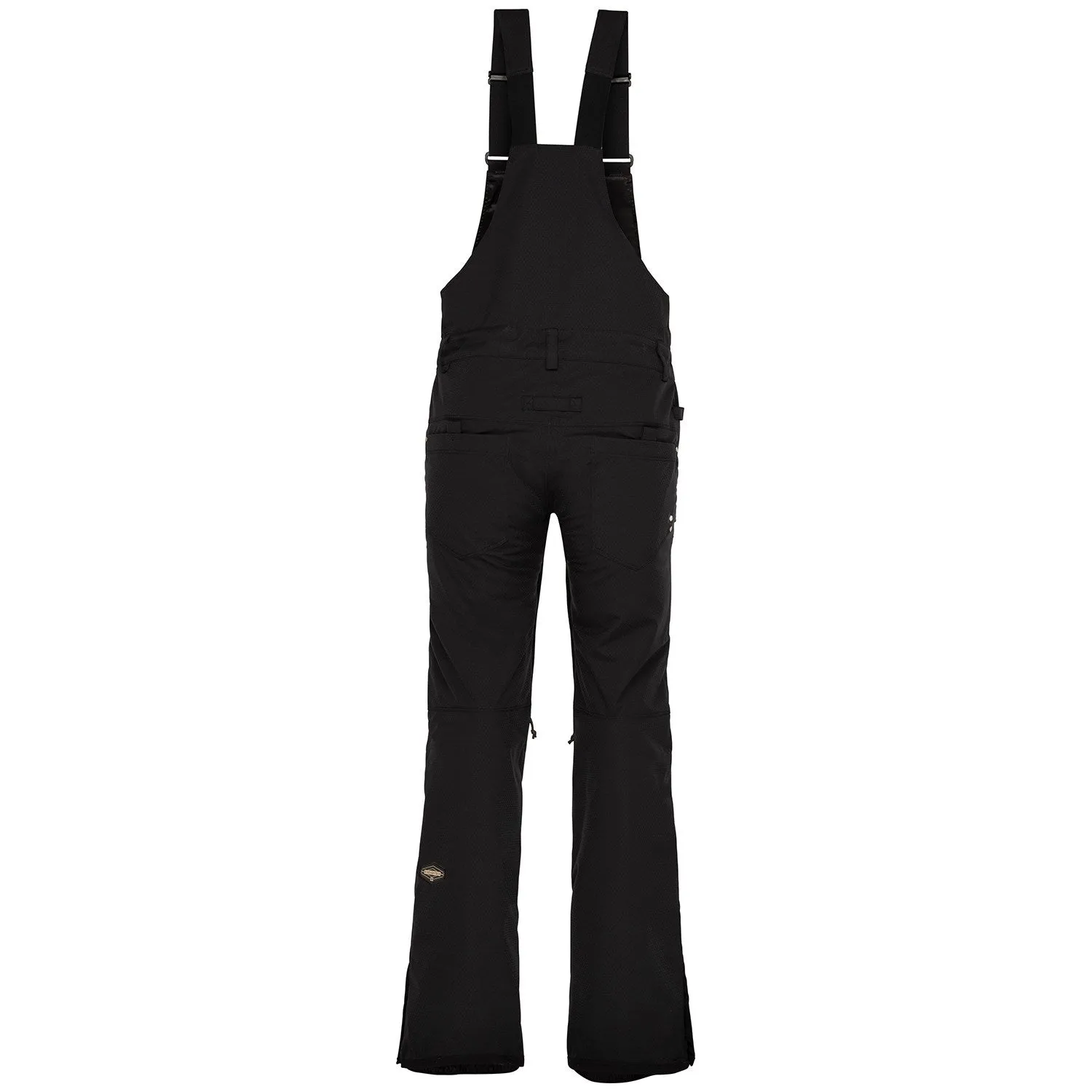686 Black Magic Insulated Womens Bib Pants Black Geo