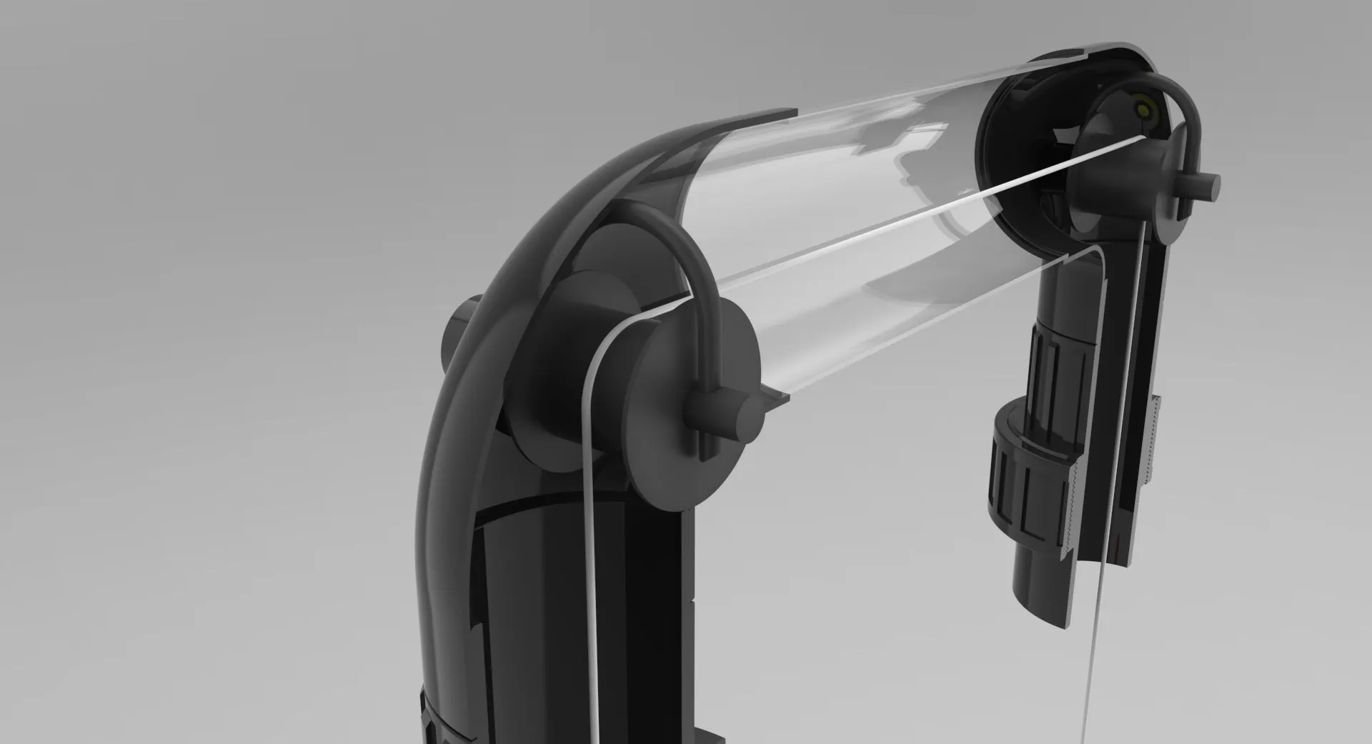 90° PVC Pulley Elbow for Tank Level Indicator
