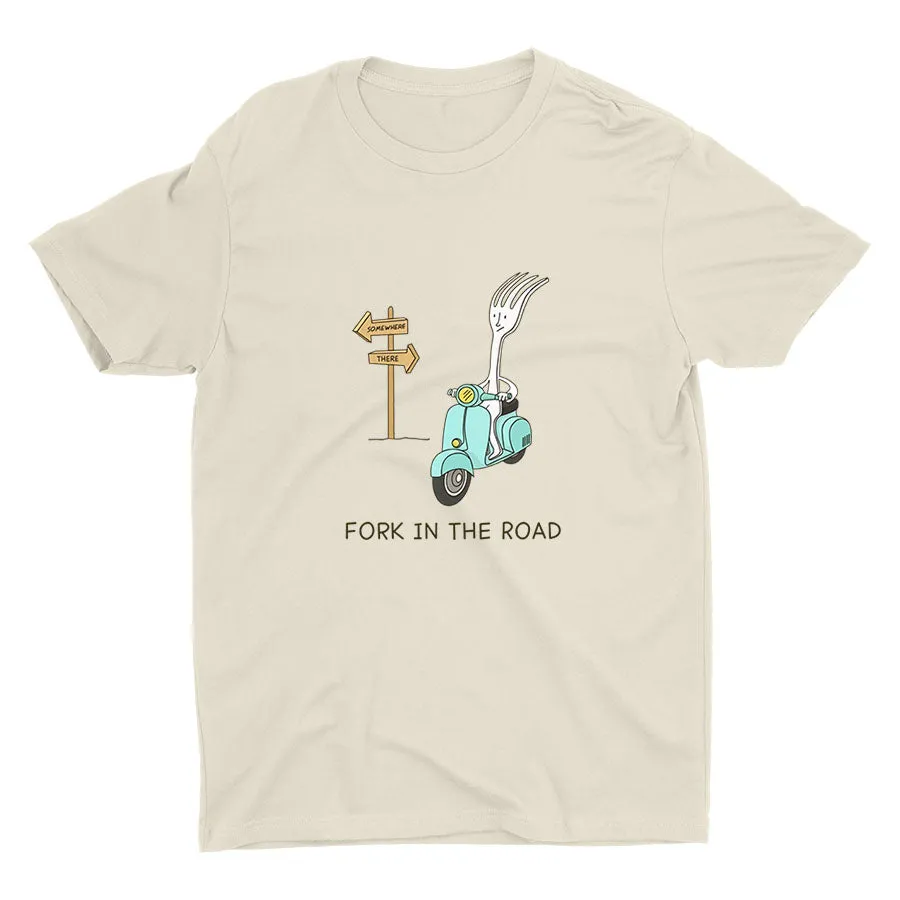 Another “Fork” In The Road Cotton Tee
