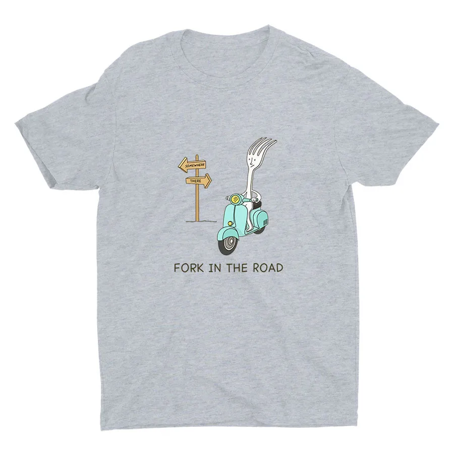 Another “Fork” In The Road Cotton Tee