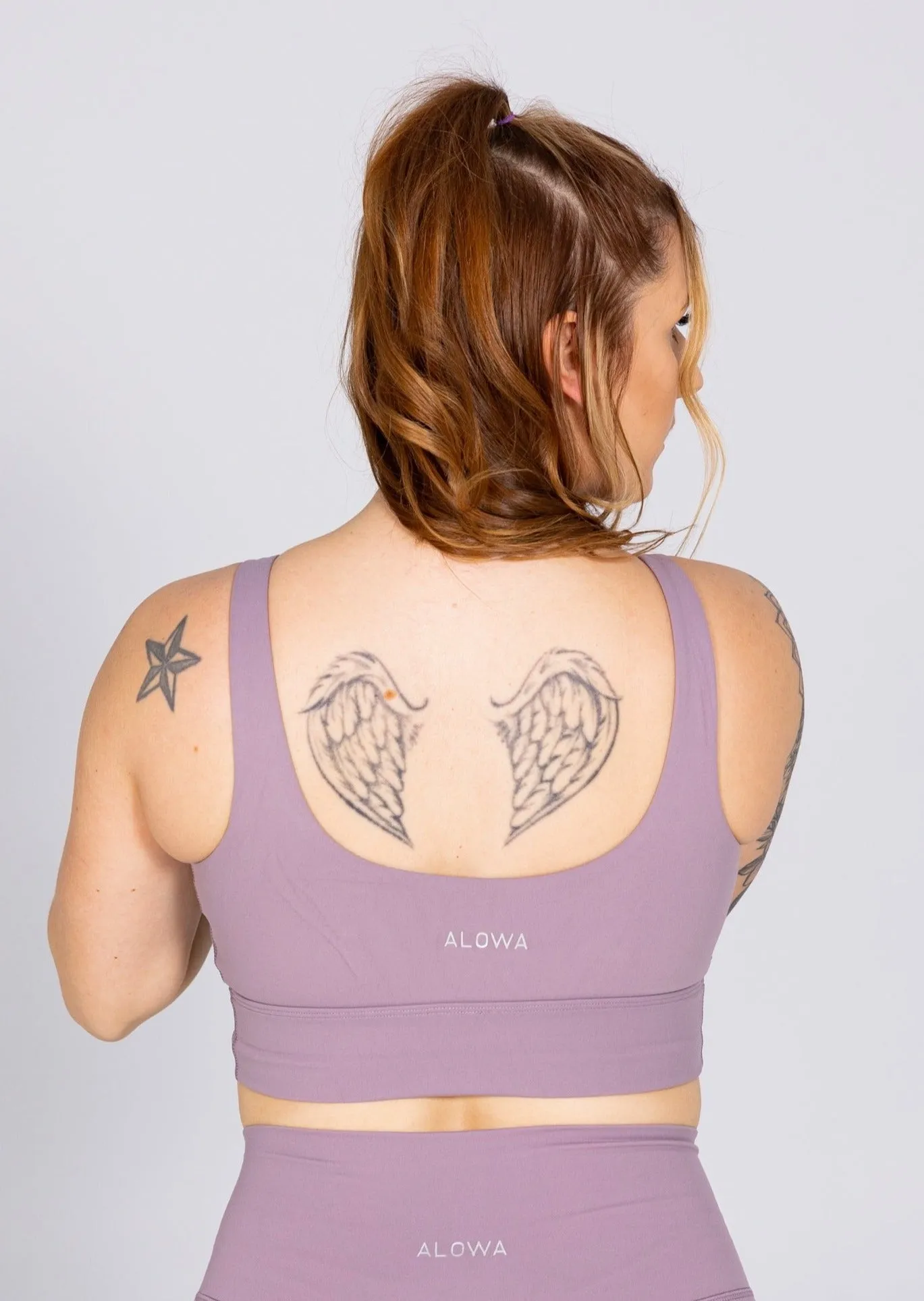 Aria Sports Bra Lilac