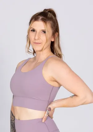 Aria Sports Bra Lilac