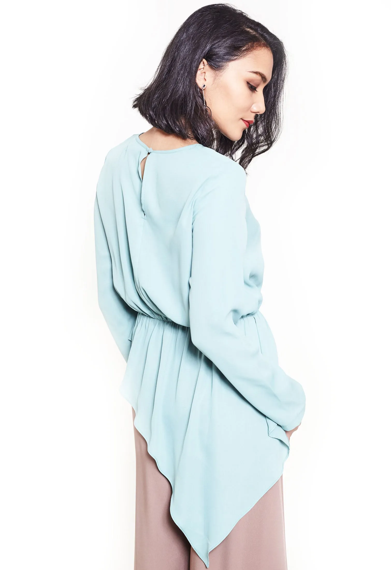 Asymmetrical Long Sleeve Top