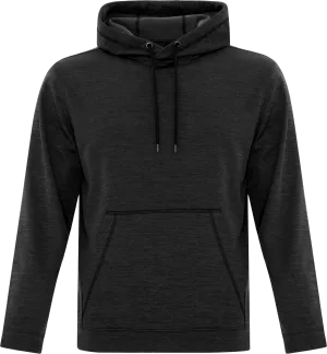 ATC™ Dynamic Heather Polyester Hoodie Black
