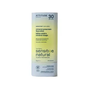Attitude SPF 30 Mineral Sunscreen Face Stick - Unscented 60g