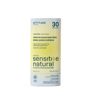 ATTITUDE SUNLY Oatmeal Sensitive Natural – Sunscreen stick – SPF 30 – Unscented 60g