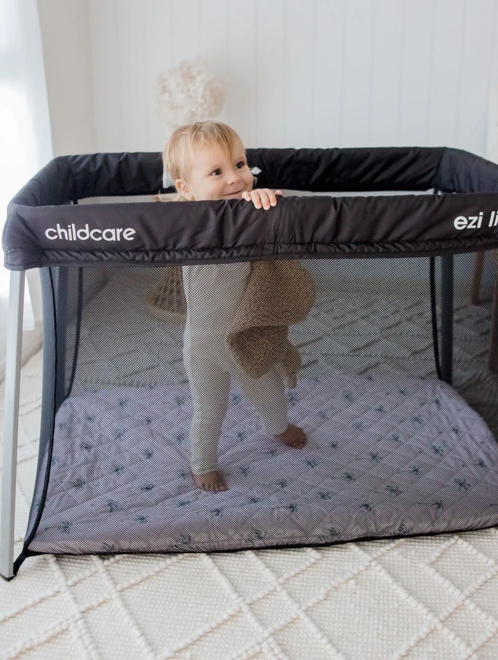 Bambella Waterproof Porta Cot Sheet | Oat