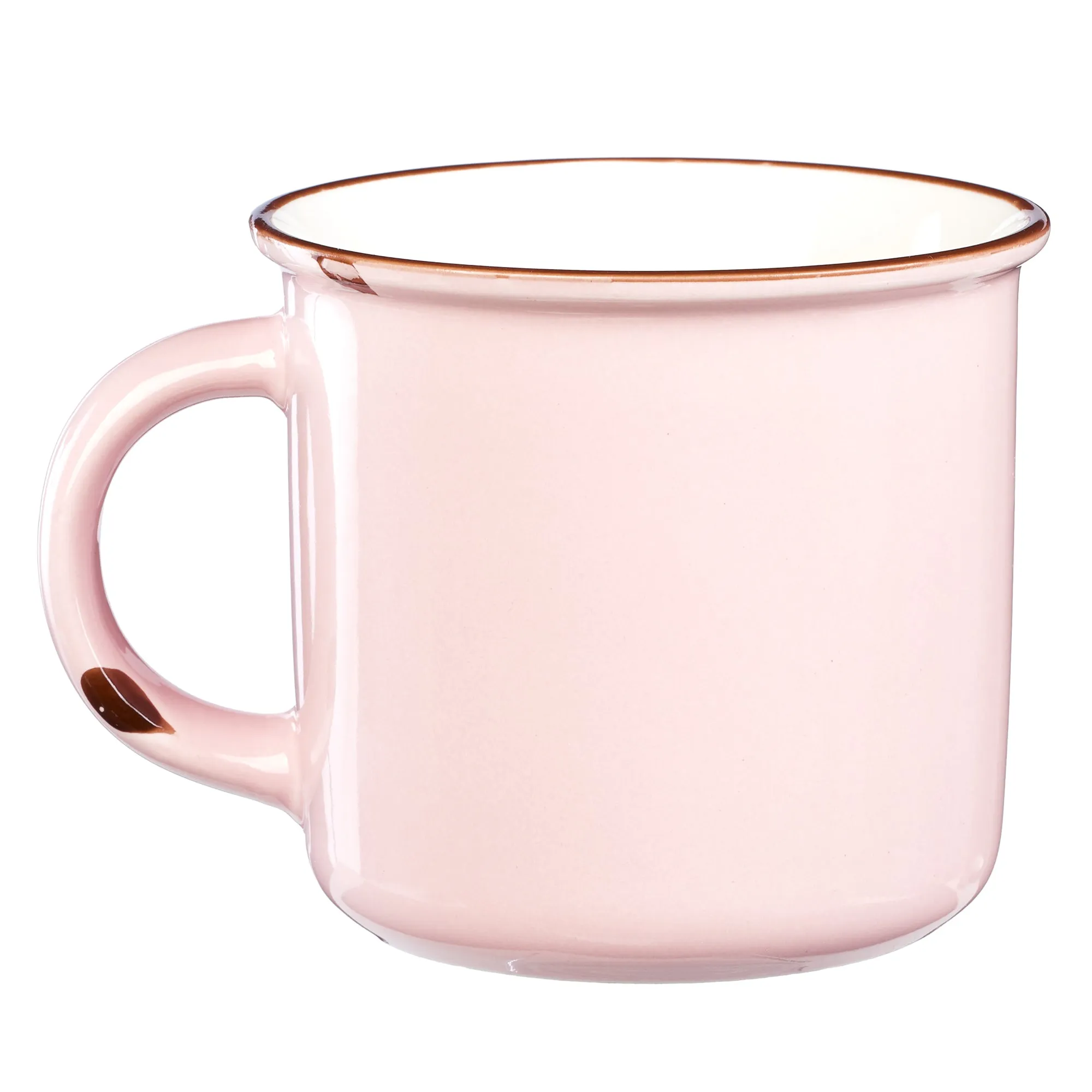 Be Still and Know - Pink Camp Style Coffee Mug