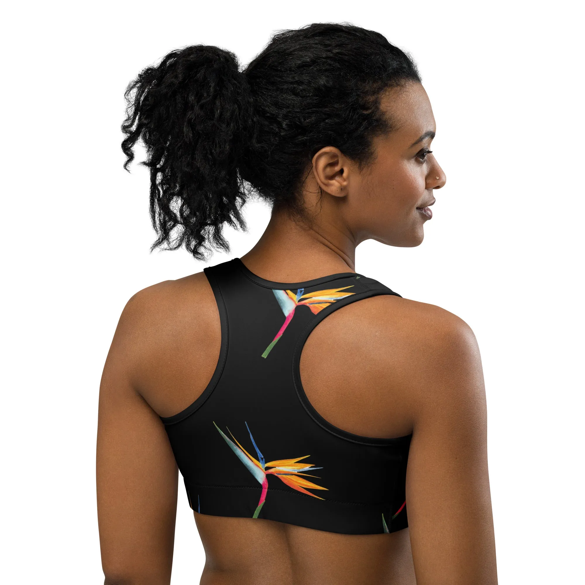 Birds of Paradise Sports Bra
