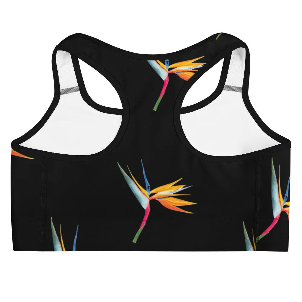 Birds of Paradise Sports Bra