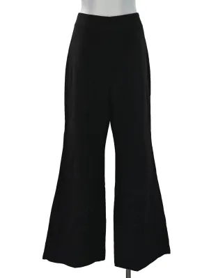 Black Flare Edge Pants