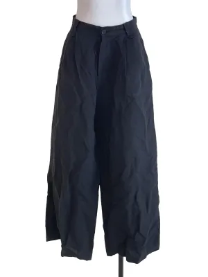 Black Plain Culottes