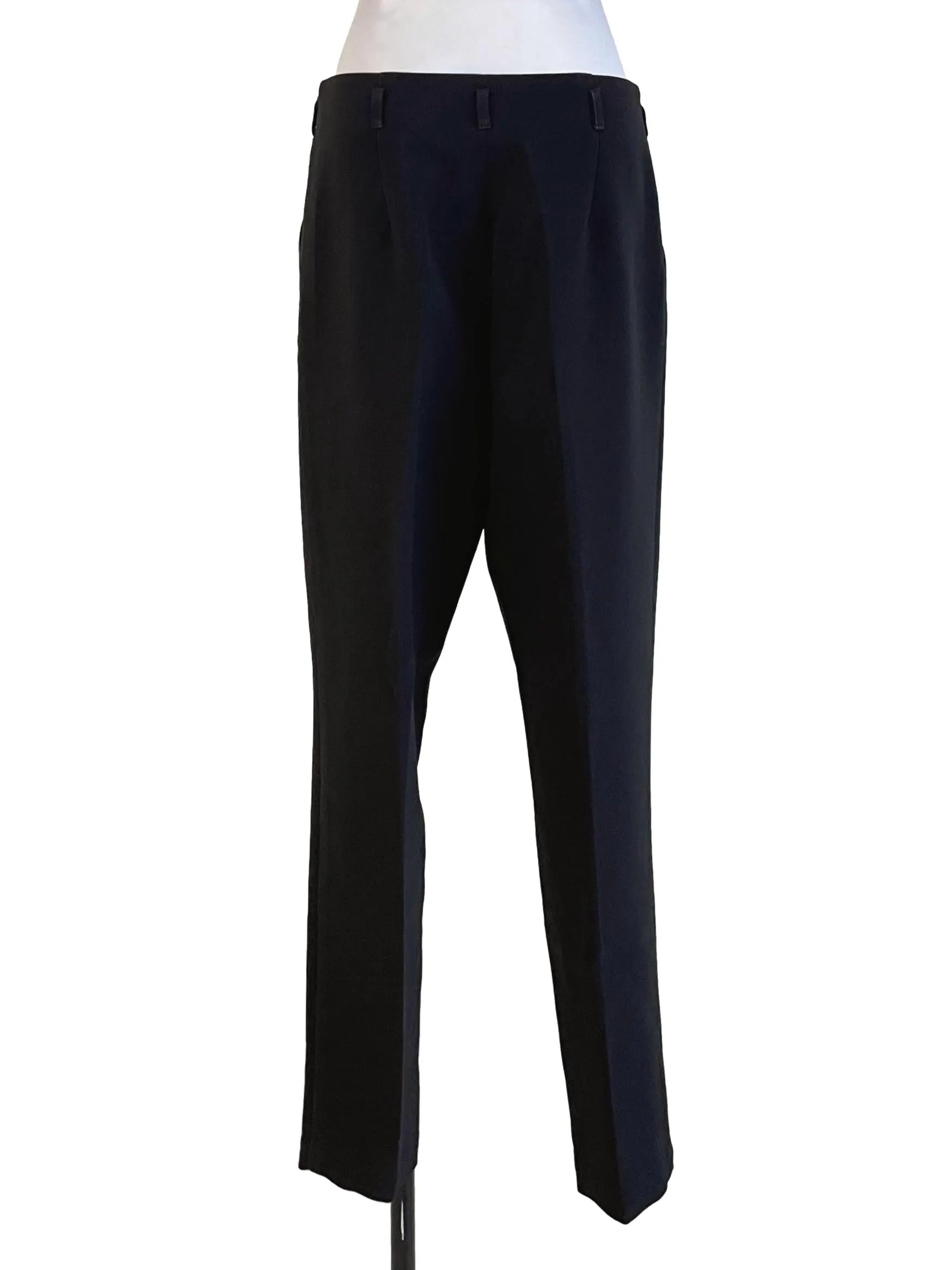 Black Plain Trousers