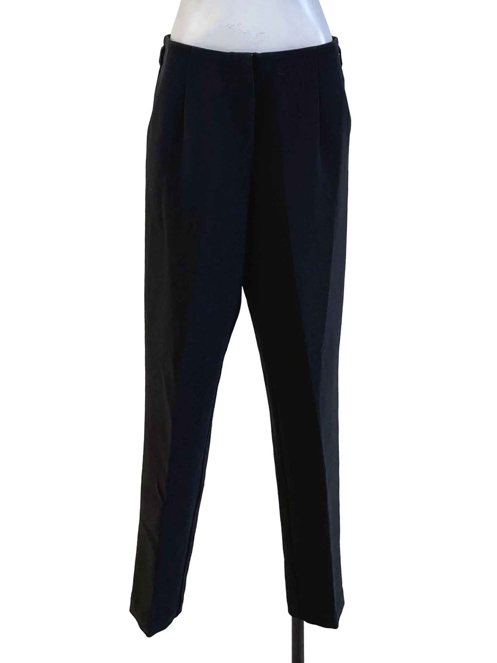 Black Plain Trousers