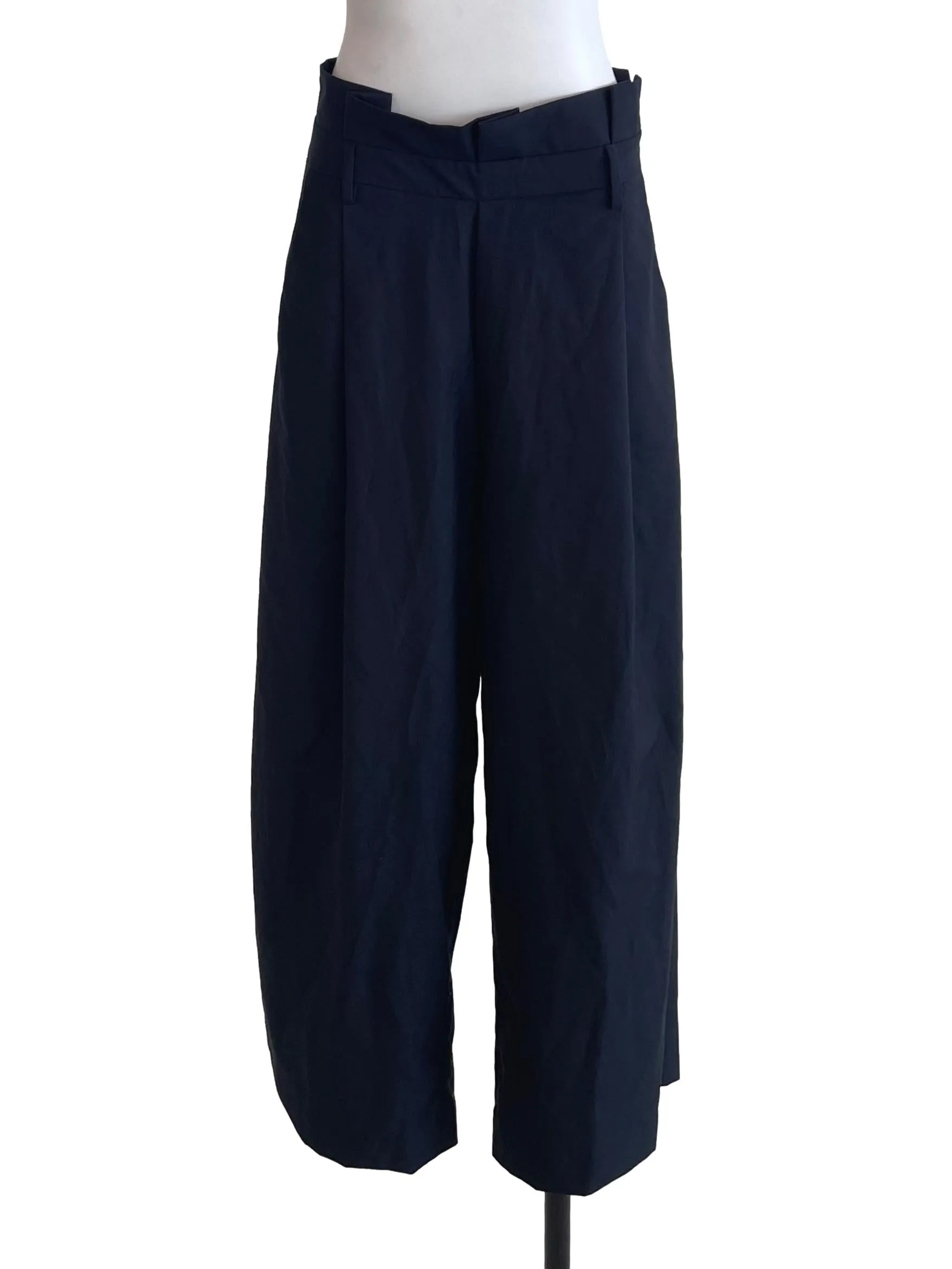 Black Ruffled Culottes BTV