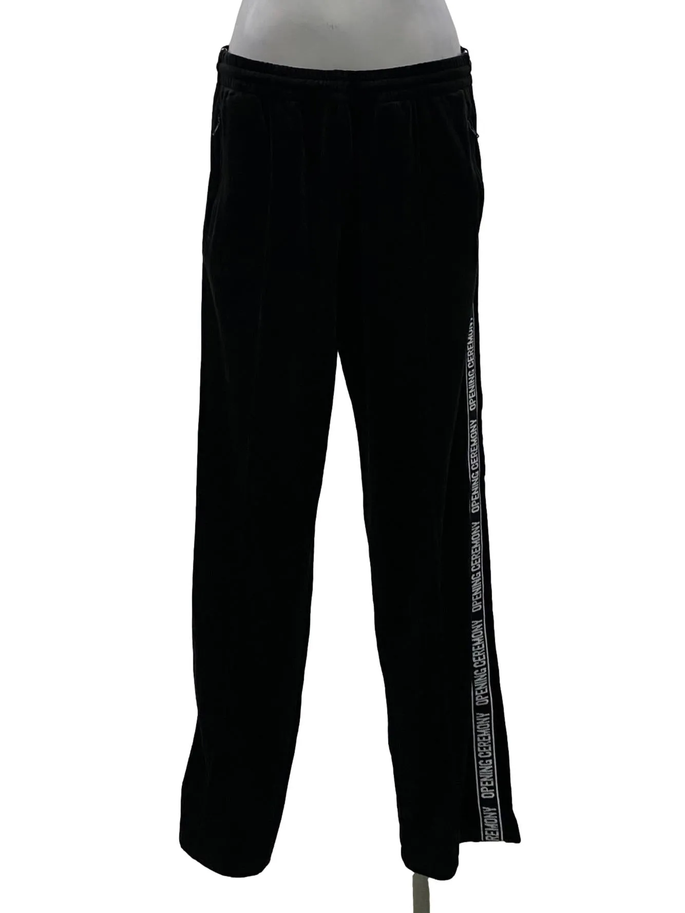 Black Velvet Sweatpants