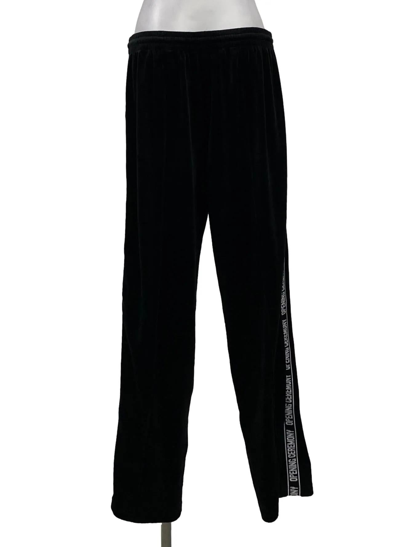 Black Velvet Sweatpants