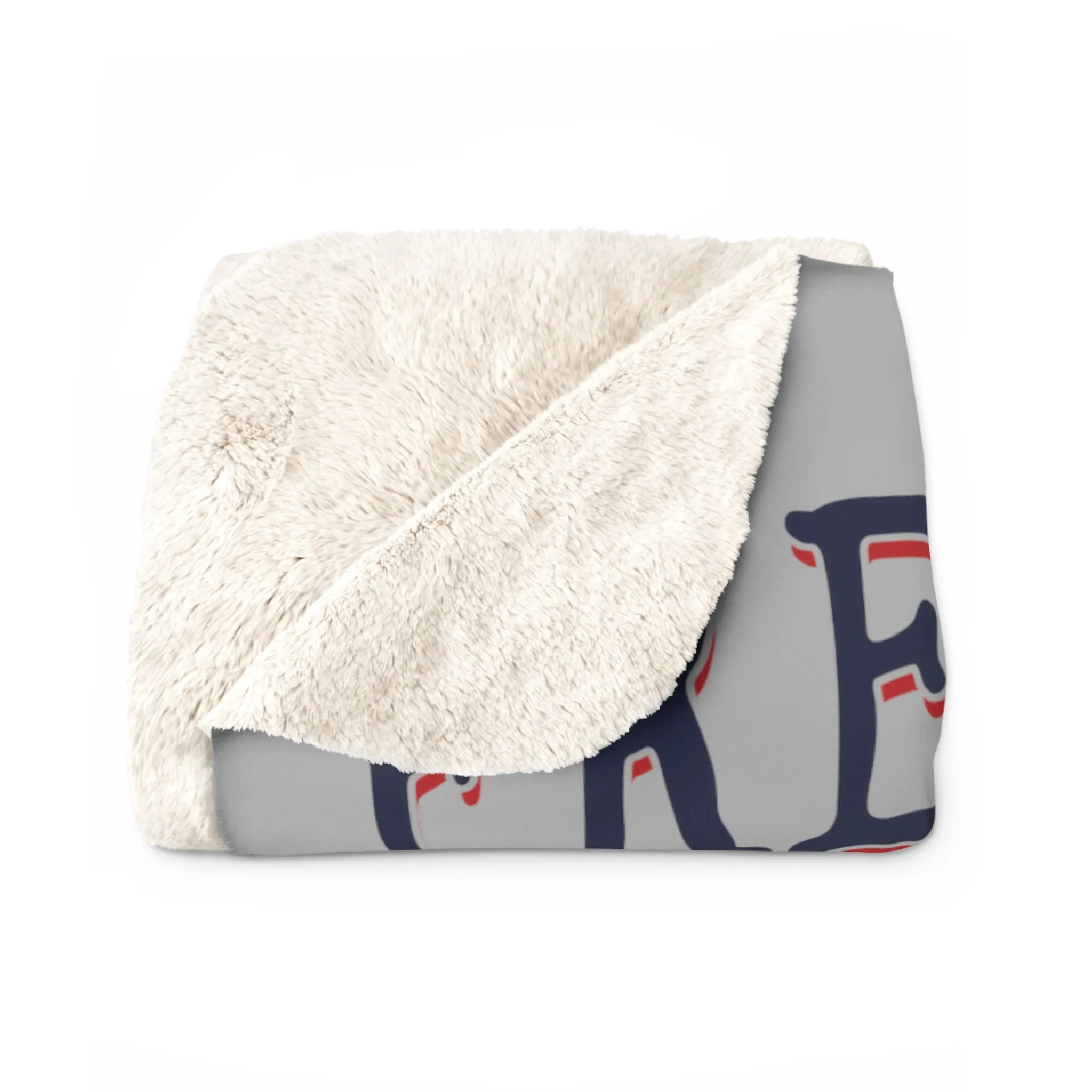 Boston Freedom Trail Sherpa Fleece Blanket