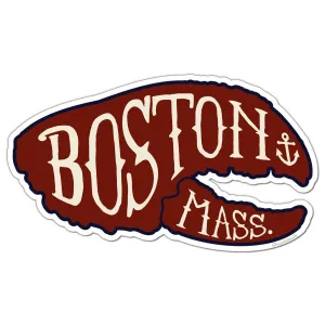 Boston Lobstah Claw Sticker