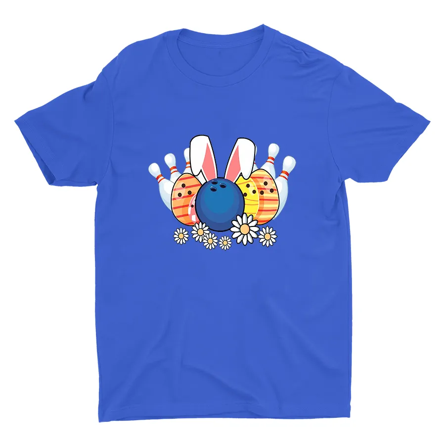 Bowling Bunny Printed Cotton Tee