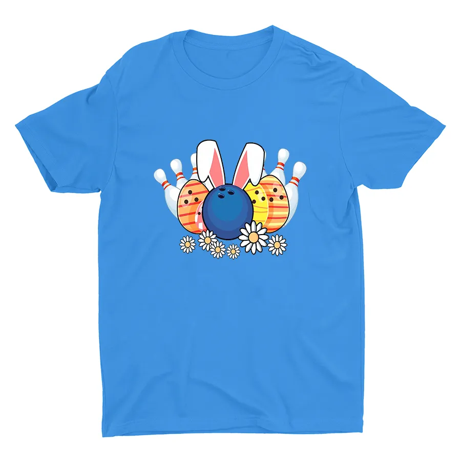 Bowling Bunny Printed Cotton Tee