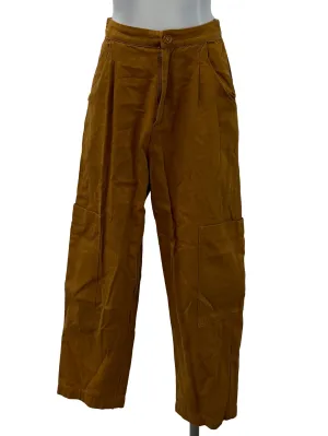 Bronze Brown Carrot Fit Pants
