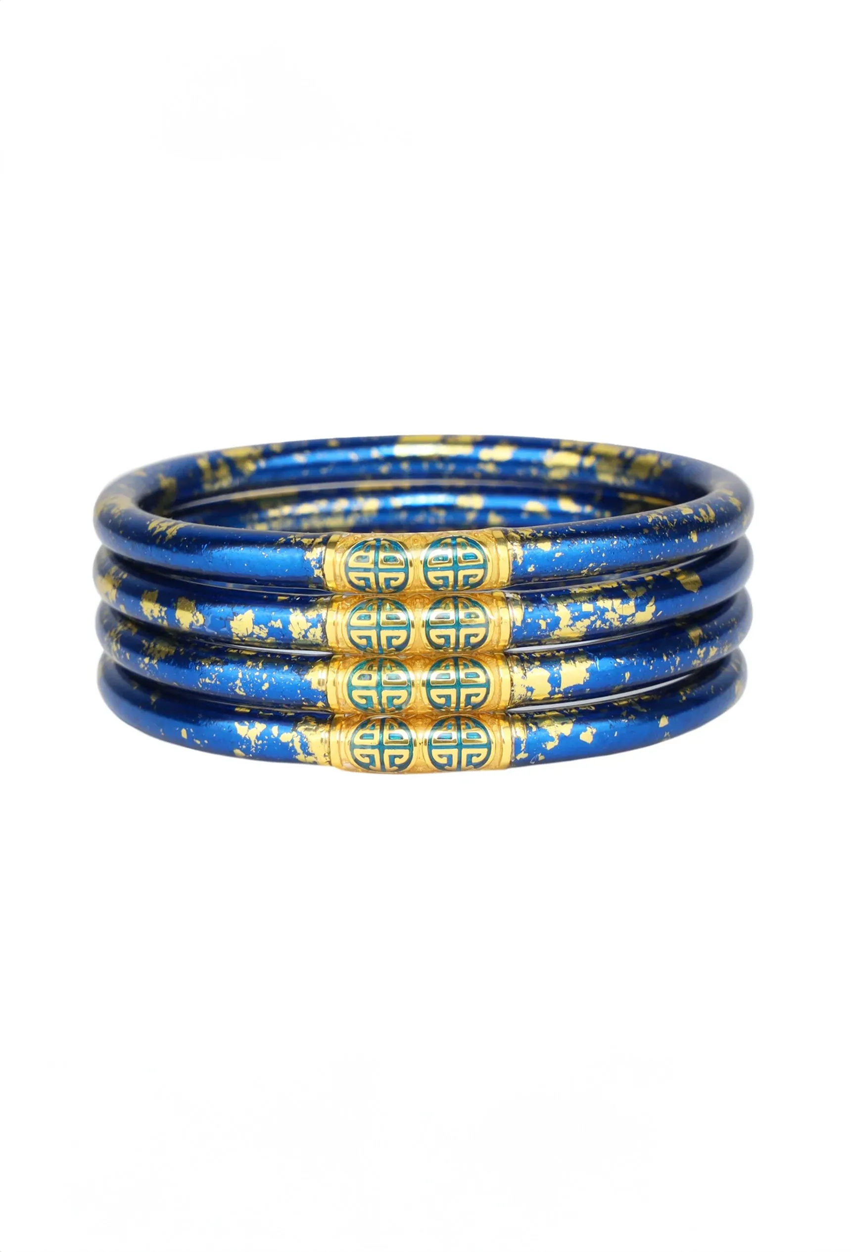 BUDHAGIRL Bangles in Blue Koi