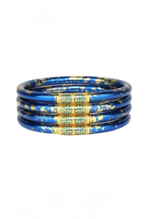 BUDHAGIRL Bangles in Blue Koi
