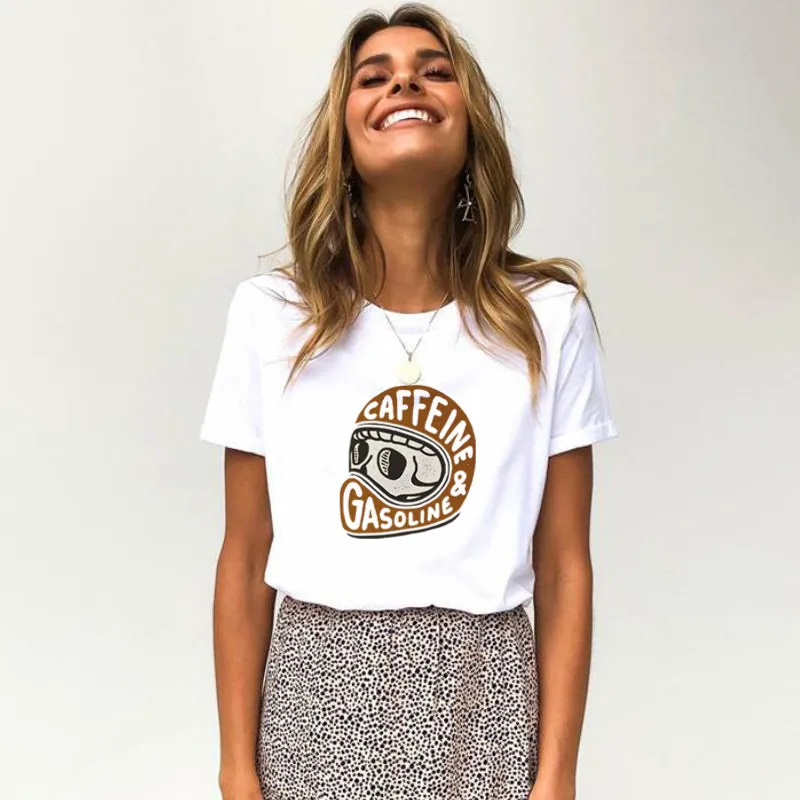 Caffeine＆Gasoline Cotton Tee