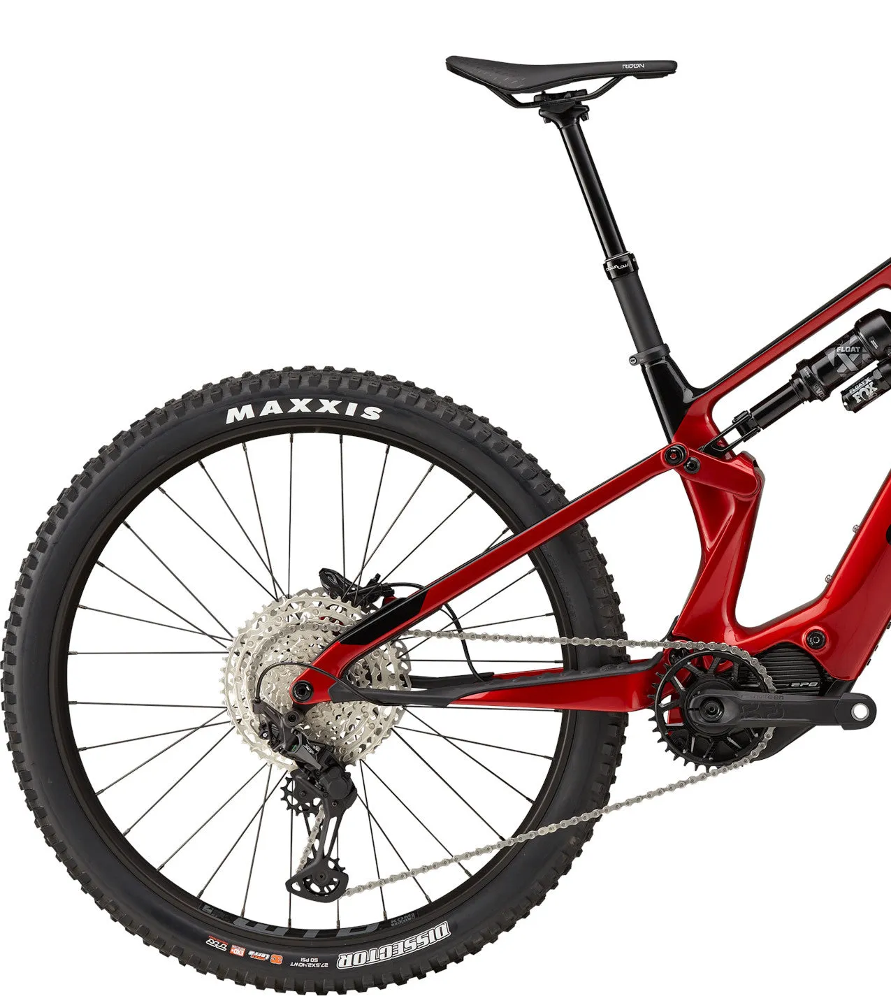 Cannondale Moterra Neo Carbon SL2 Full Suspension Electric Mountain Bike 2025 - Candy Red