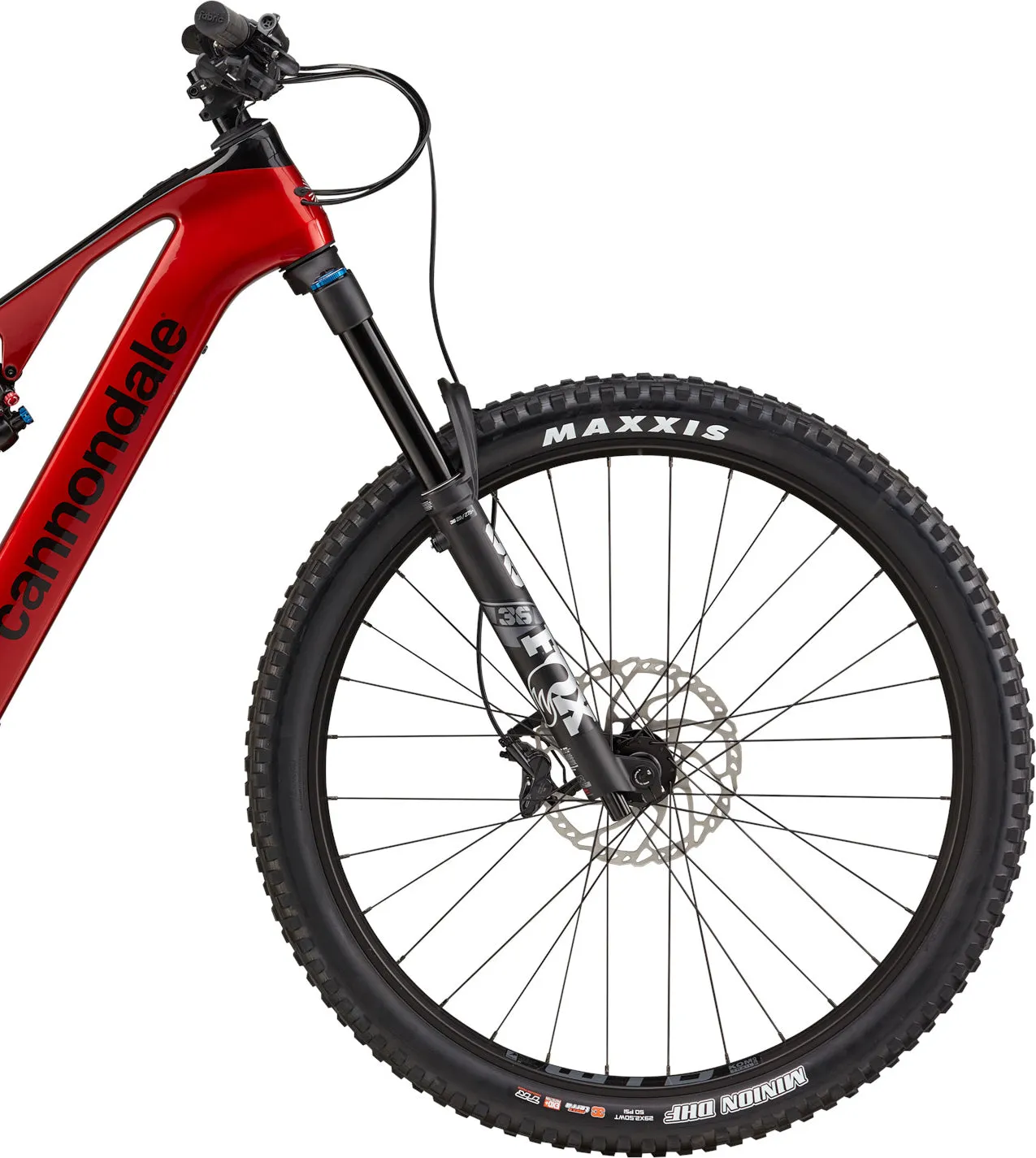 Cannondale Moterra Neo Carbon SL2 Full Suspension Electric Mountain Bike 2025 - Candy Red
