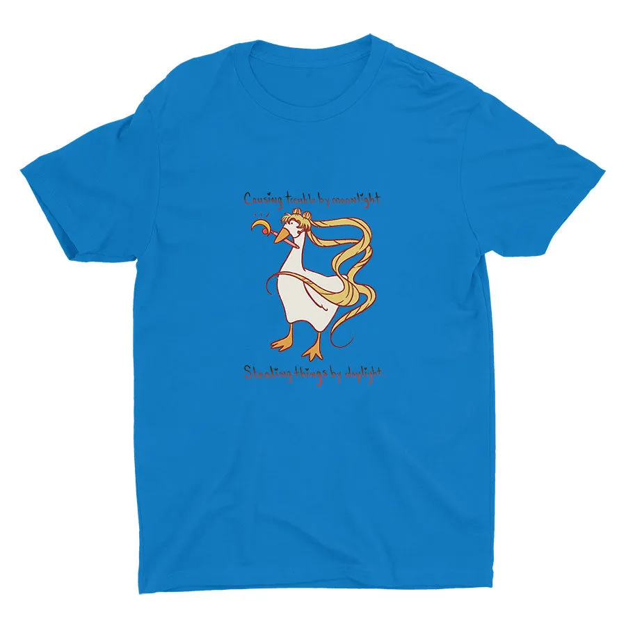 Causing Trouble By Moonlight Cotton Tee