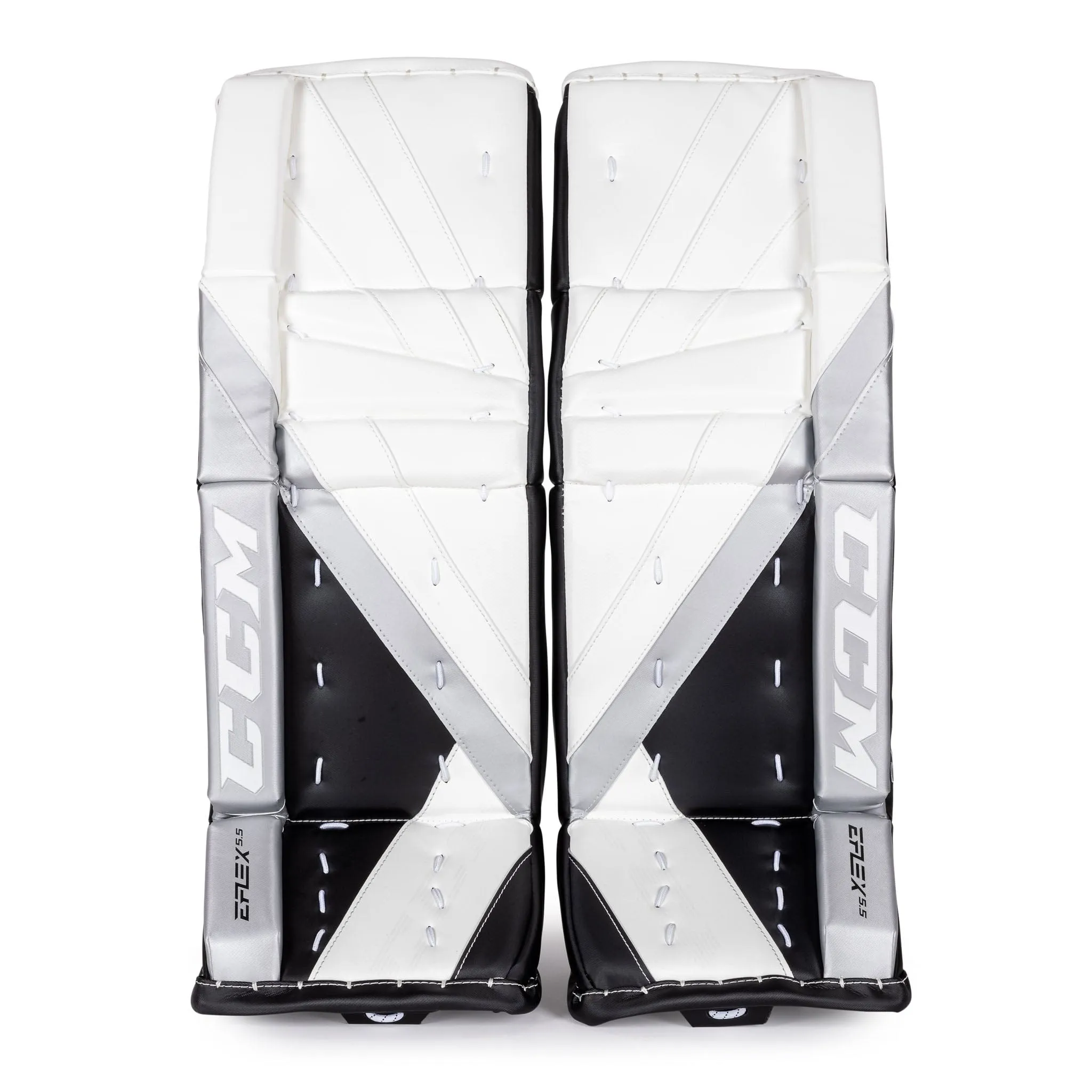 CCM Extreme Flex E5.5 Junior Goalie Leg Pads - Source Exclusive