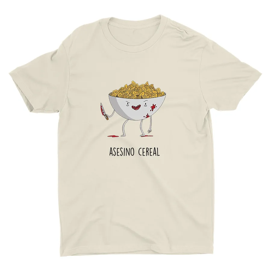 Cereal Killer  Cotton Tee