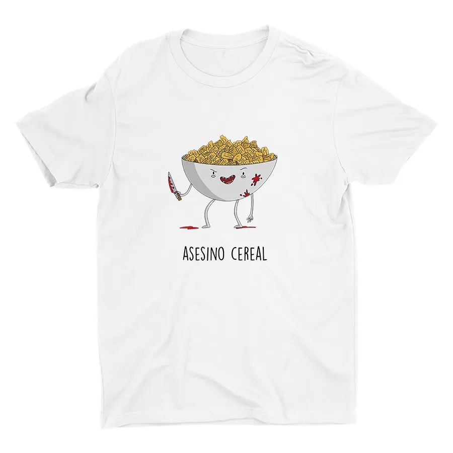 Cereal Killer  Cotton Tee