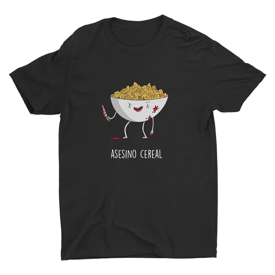Cereal Killer  Cotton Tee