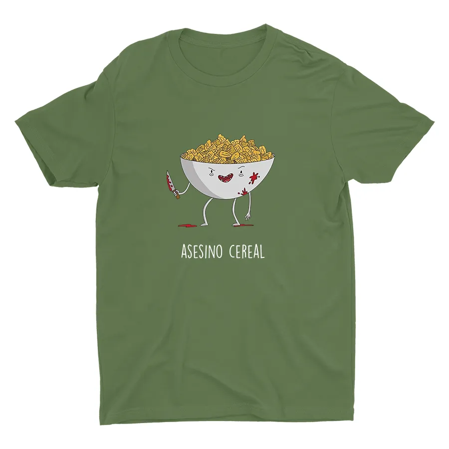 Cereal Killer  Cotton Tee