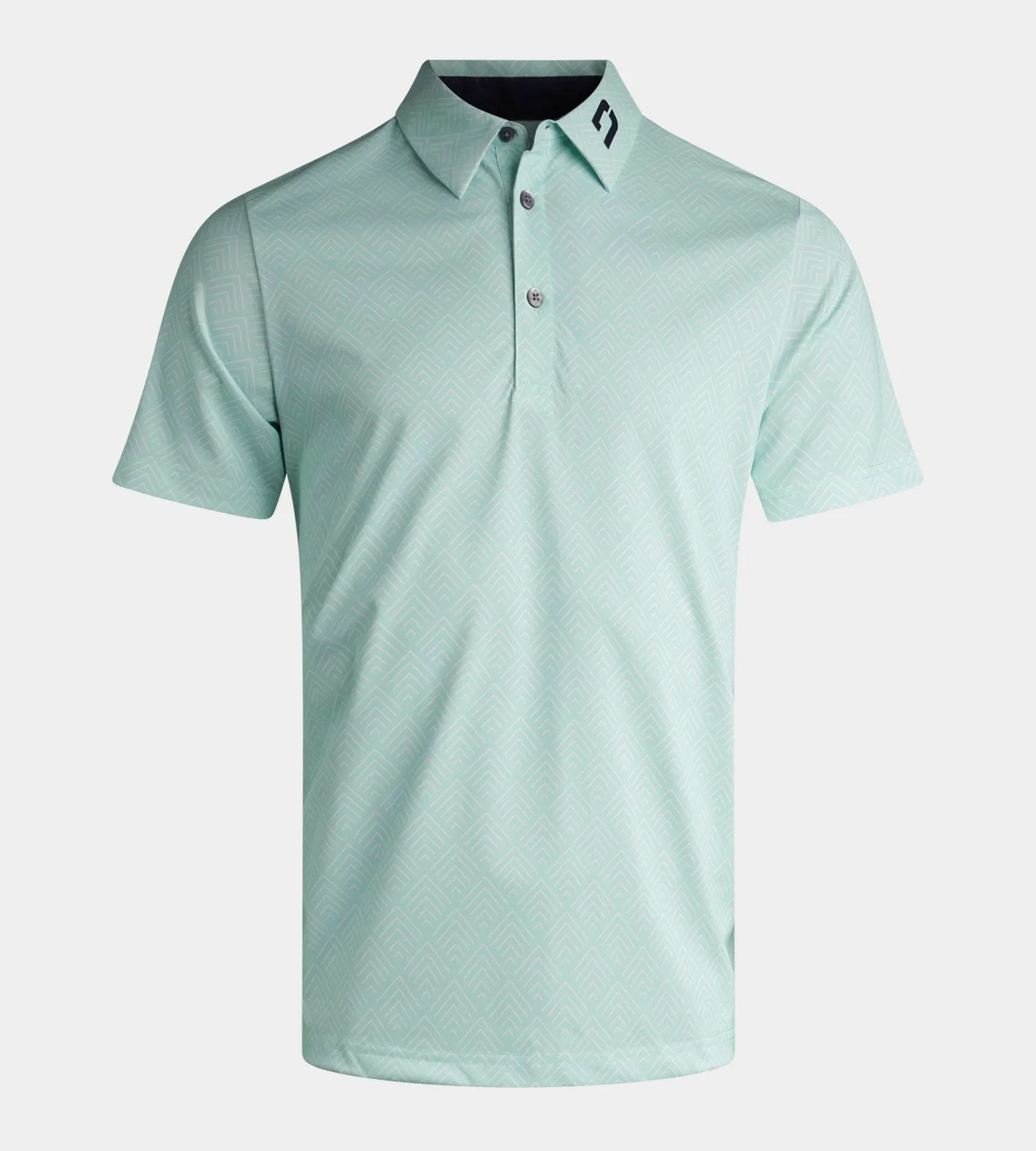 CHEVRON POLO - MINT