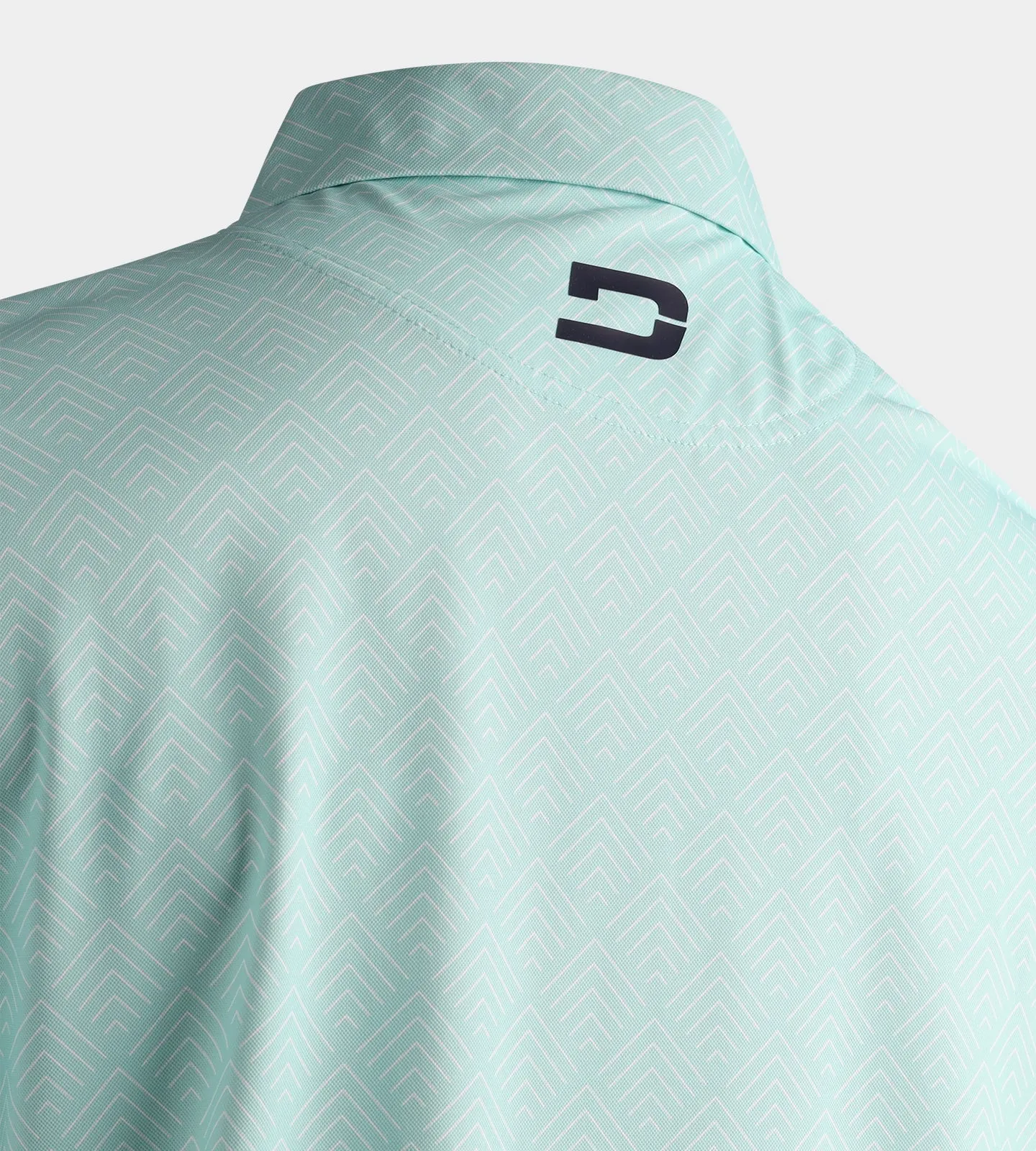 CHEVRON POLO - MINT