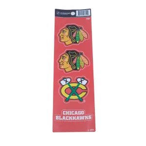 Chicago Blackhawks Sports Vault NHL Sticker Set (4 Piece)