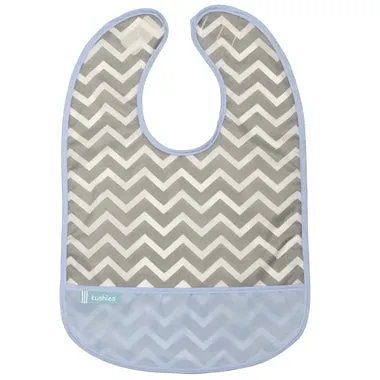 Cleanbib - Blue Chevron - 12m 