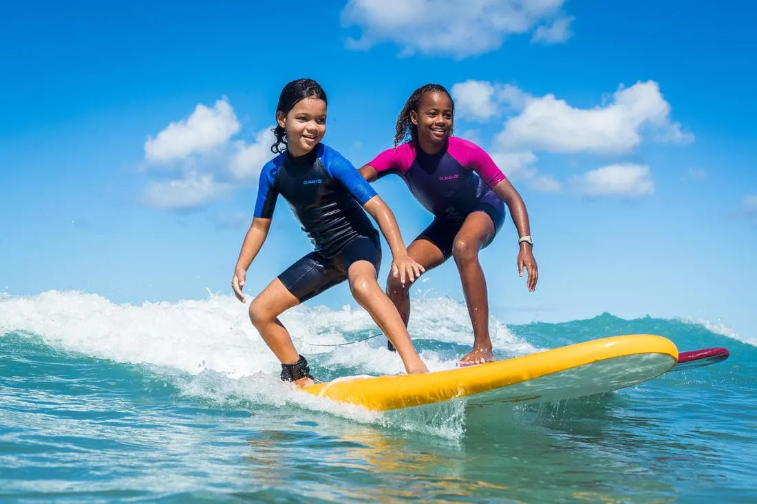 Combinaison Surf Shorty 100 Néoprène 1,5mm enfant