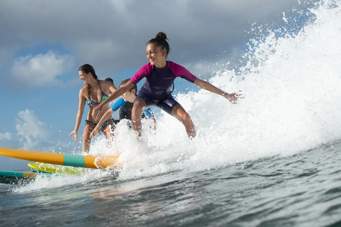 Combinaison Surf Shorty 100 Néoprène 1,5mm enfant
