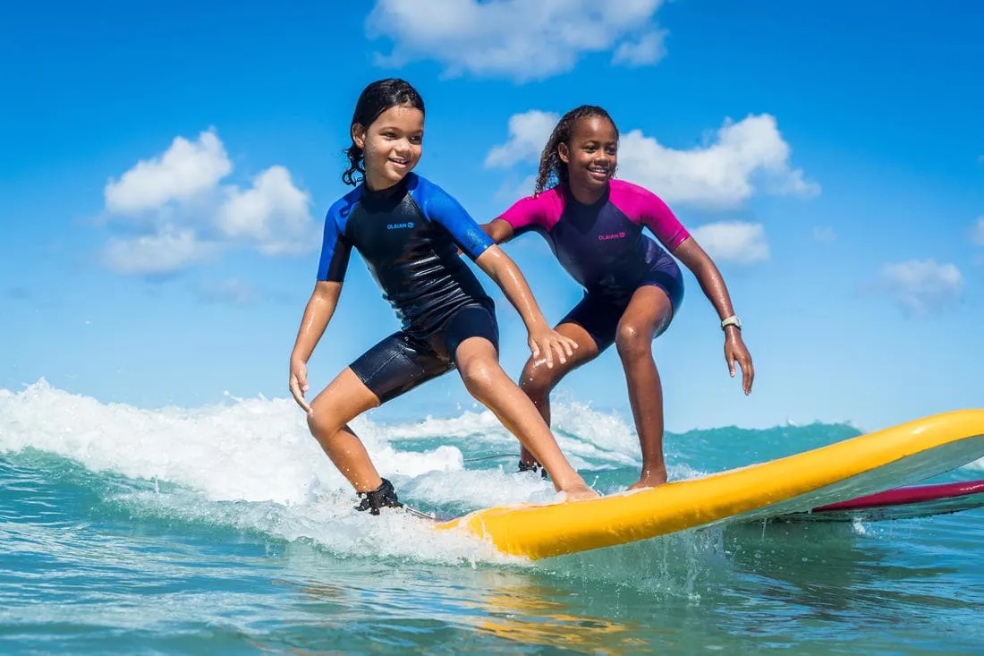 Combinaison Surf Shorty 100 Néoprène 1,5mm enfant