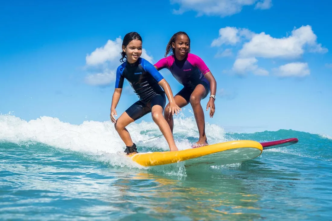 Combinaison Surf Shorty 100 Néoprène 1,5mm enfant